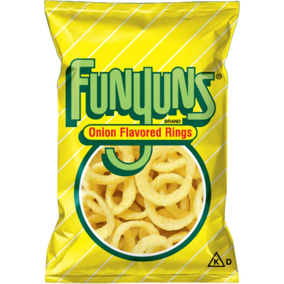 Funyuns Onion Flavored Rings 1.87oz Bag