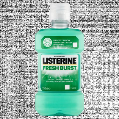 Listerine Fresh Burst Mouthwash, 250ml Bottle