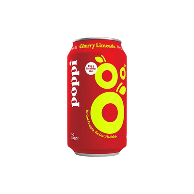 Poppi Cherry Limeade Prebiotic Soda - 12 Fl Oz Can