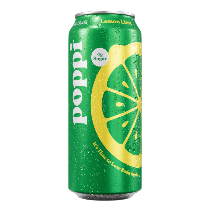 Poppi Prebiotic Lemon Lime Soda