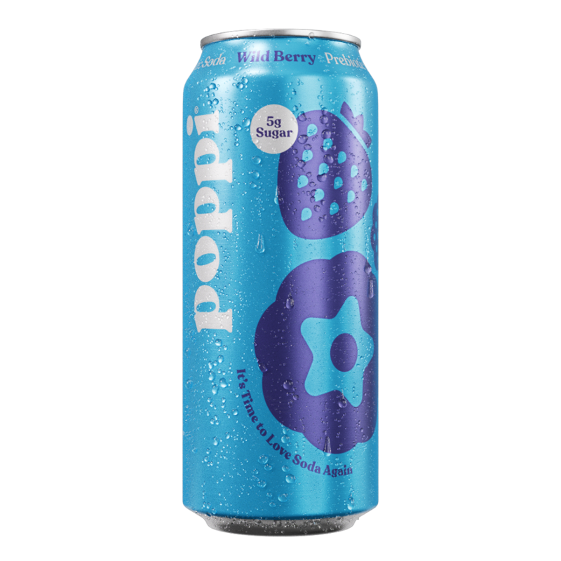 Poppi Prebiotic Wild Berry Soda