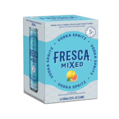 Fresca Mixed Vodka Spritz 4 Pack 12oz Cans