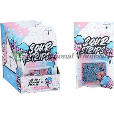 Sour Strips Cotton Candy