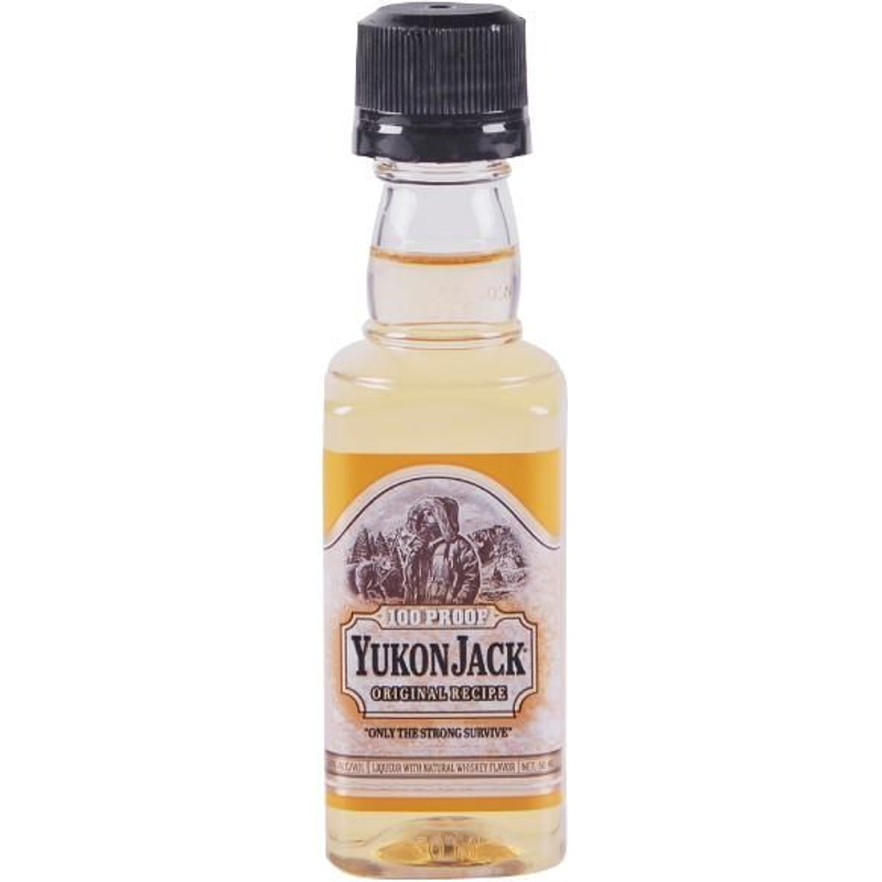 Yukon Jack Original Recipe 100 Proof Liqueur 50ml Bottle