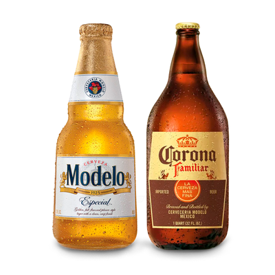 Modelo Especial Corona Familiar 32oz Bundle