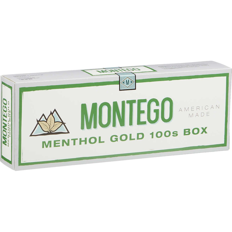 Montego Menthol Gold 100 Box 1 CTN