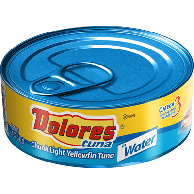 Dolores Chunk Light Yellowfin Tuna 5oz Can