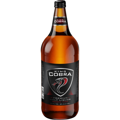 King Cobra Premium Malt Liquor 40oz Bottle