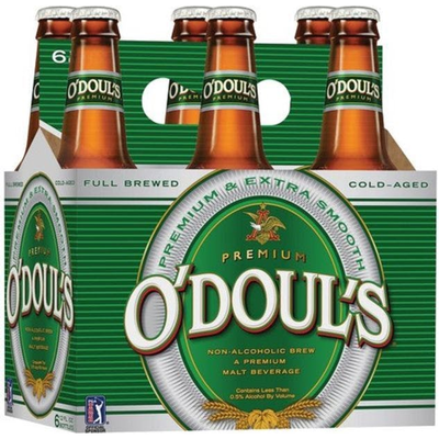 O'Doul's Original Non-Alcoholic 6 Pack 12 oz Bottles