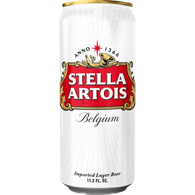 Stella Artois 6x 11.2 oz cans (5% ABV)
