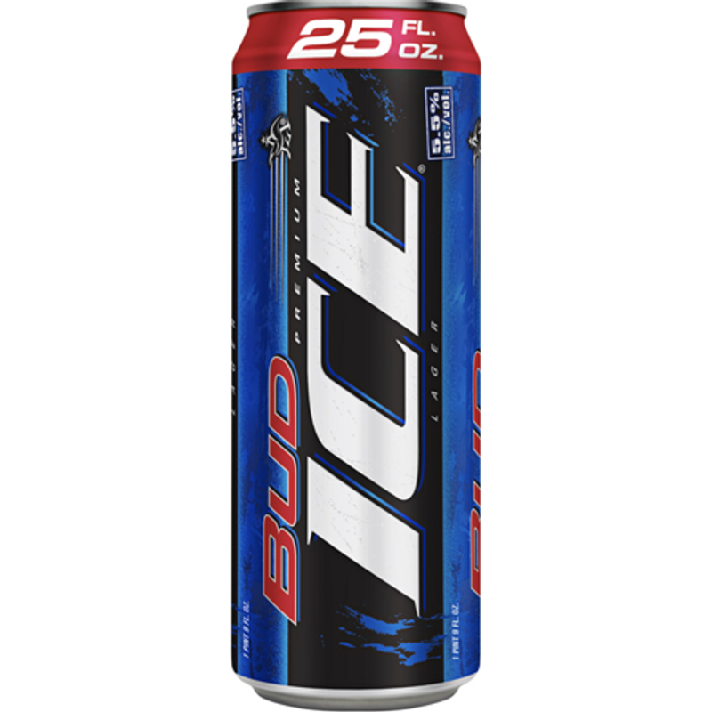 Bud Ice 25 oz Can