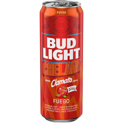 Bud Light Chelada Fuego 25oz Can