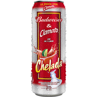 Budweiser Chelada with Clamato 3 Pack 25oz Cans