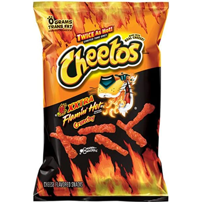 Cheetos Crunchy Xxtra Hot Flavored Snacks 2.75oz Bag