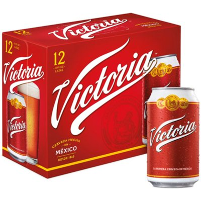 Victoria Mexican Lager 12 Pack 12oz Cans