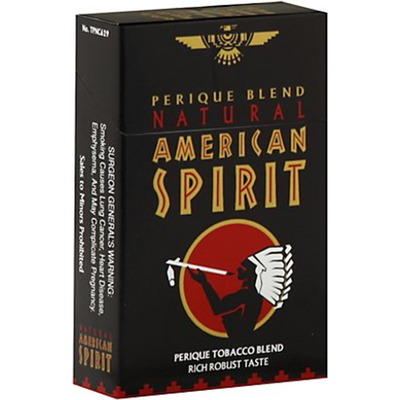 American Spirit Perique Blend Black Box 1 Pack