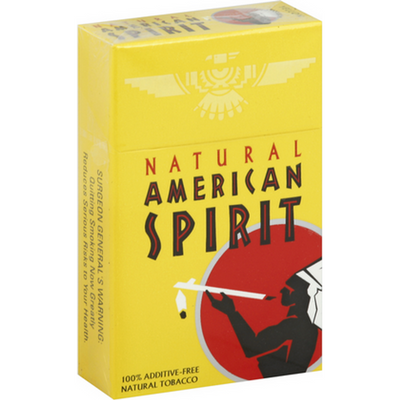 American Spirit Mellow Yellow Box 1 Pack