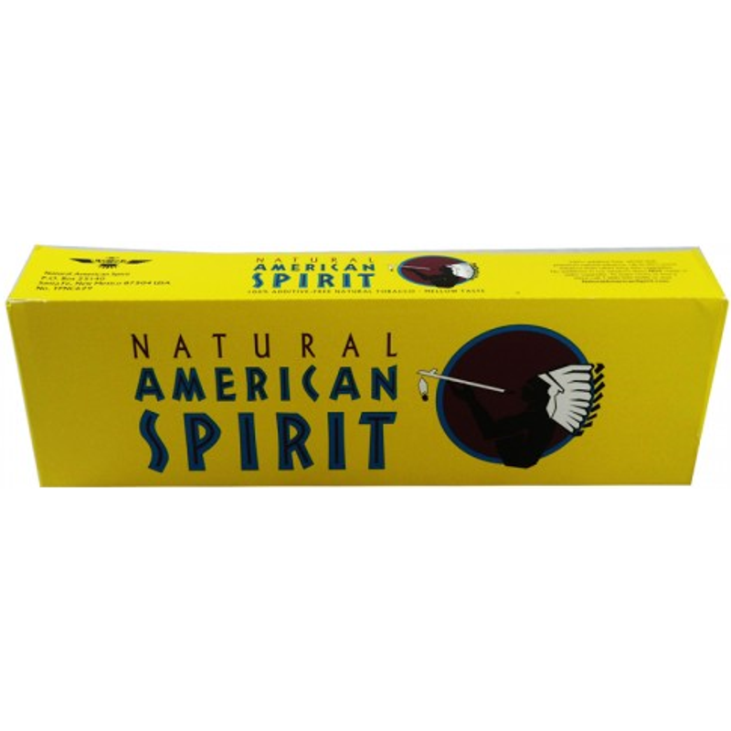 American Spirit Mellow Yellow King Box 1 CTN