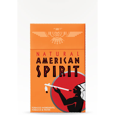 American Spirit Orange Smooth Mellow Box 1 Pack