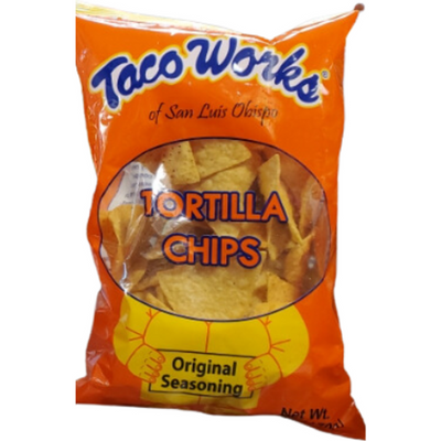 Taco Works Original Flavored Tortilla Chips of San Luis Obispo 6oz Bag