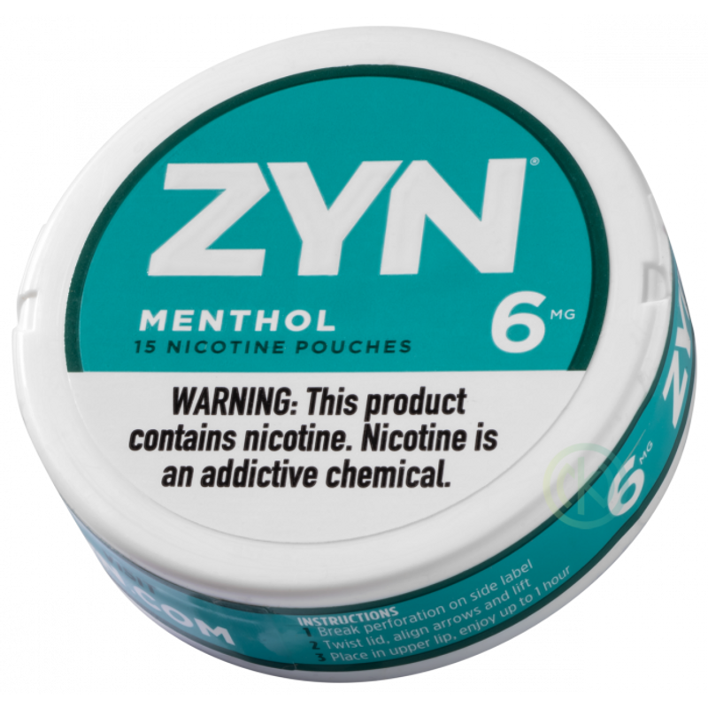 Zyn Menthol 6mg Pouch