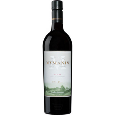 McManis Merlot Red Wine - 750ml, Lodi, California 750ml Bottle