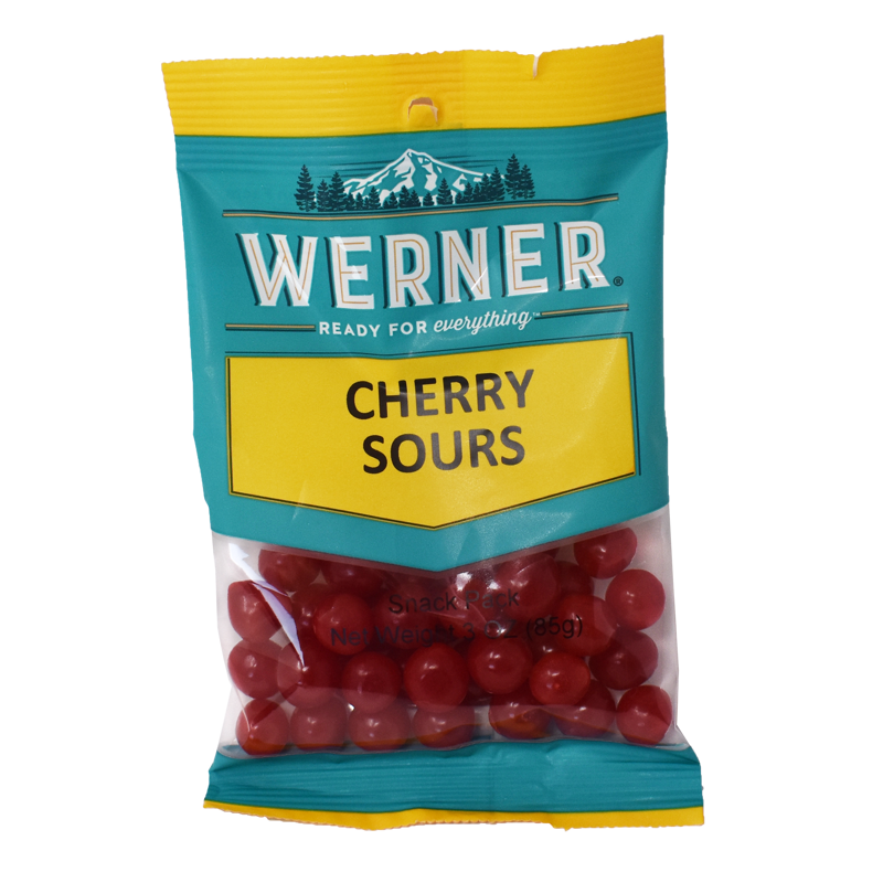 Werner Cherry Sours Candy 2oz Count