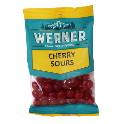 Werner Cherry Sours Candy 2oz Count