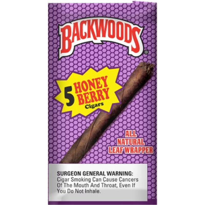 Backwoods Cigars Honey Berry 5 Ct