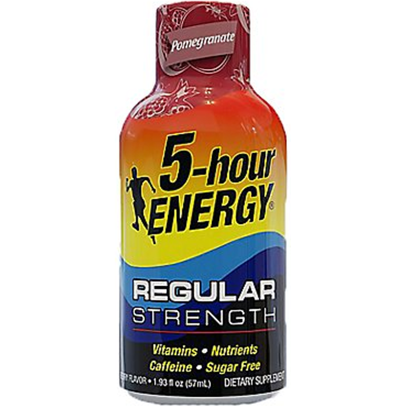 5-Hour Energy Energy Shot, Regular Strength Pomegranate