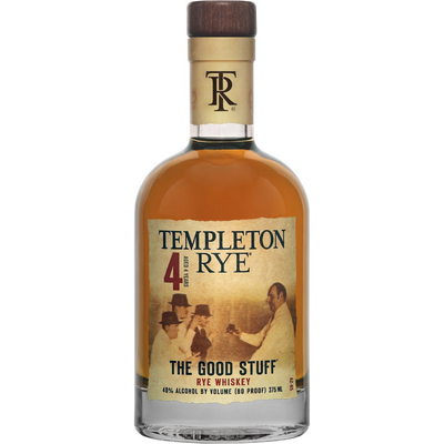 Templeton Rye The Good Stuff Rye Whiskey 4 Year 375mL