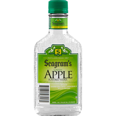 Seagram's Apple Flavored Vodka 375ml Bottle