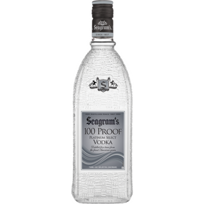 Seagram's Platinum Select Vodka 100 Proof 50ml Bottle