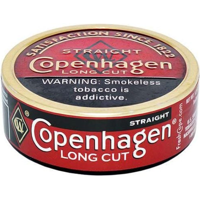 Copenhagen Straight Long Cut Can