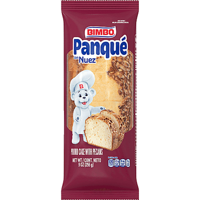 Bimbo Pekan Pound Cake 9oz Count