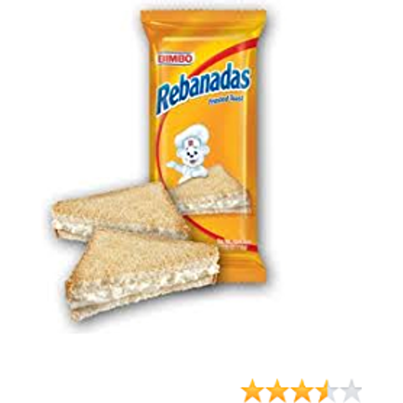 Bimbo Rebanada Frosted Toast 2x 3.9oz Counts