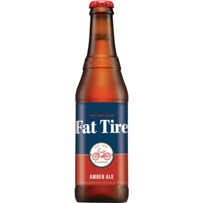 New Belgium Fat Tire Amber Ale 6 Pack 12 oz Bottles