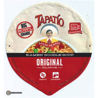 Tapatio Ramen Noodle Soup Original 2.25oz Carton