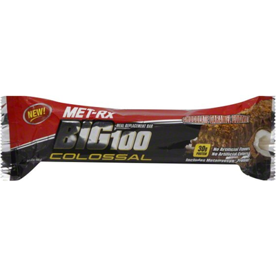 MET-Rx Big 100 Colossal Meal Replacement Bar 3.52oz Count