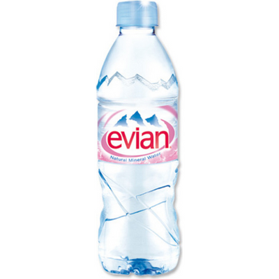 Evian Water 1L Bottle