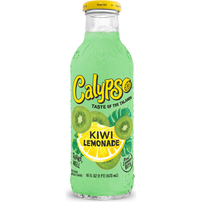 Calypso Lemonade Kiwi 16oz Bottle
