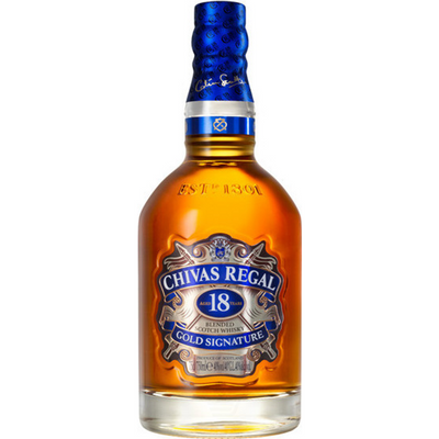 Chivas Regal Premium Blended Scotch Whisky 18 Year 750mL