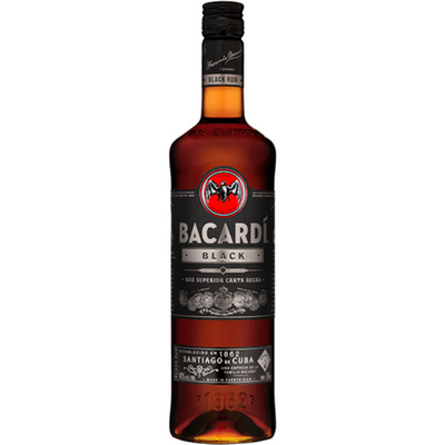 Bacardi Black Rum 750mL