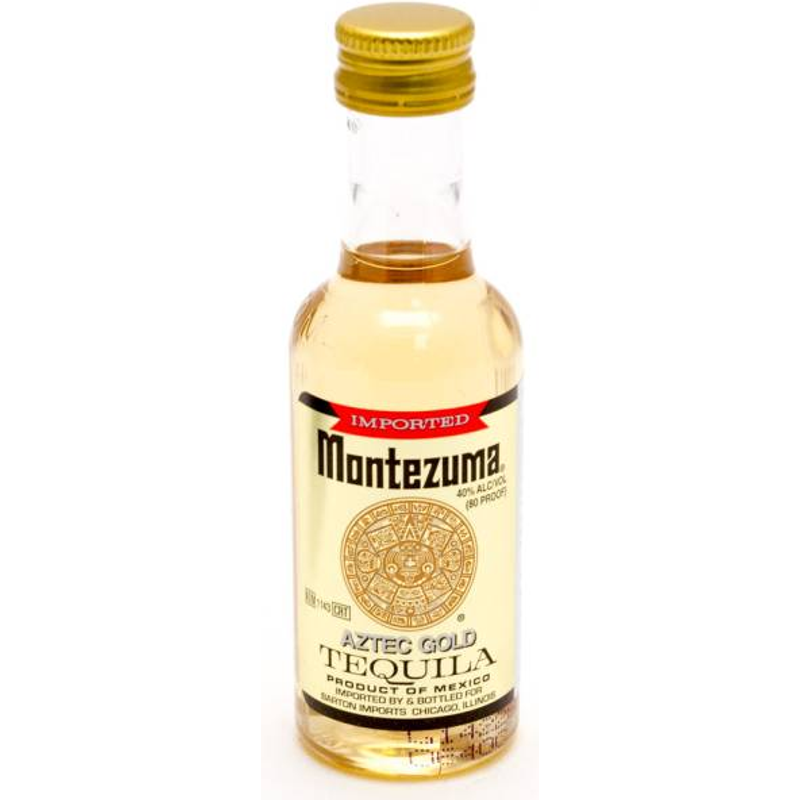 Montezuma Aztec Gold Tequila 50mL