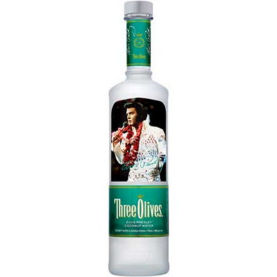 Three Olives Elvis Presley Coconut Water Vodka 750mL