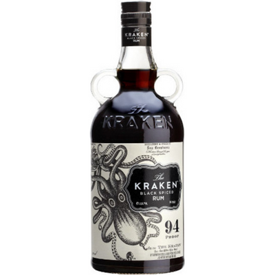 The Kraken Black Spiced Rum 375mL