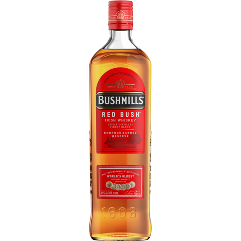 Bushmills Red Bush Blended Irish Whiskey 750mL