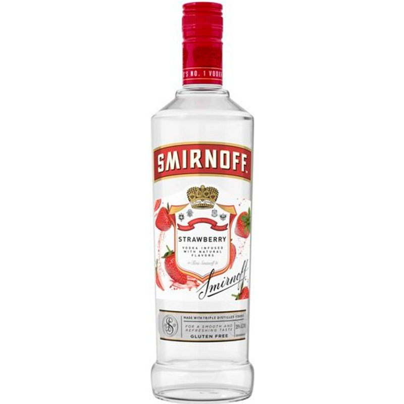 Smirnoff Twist Of Strawberry Vodka 50mL