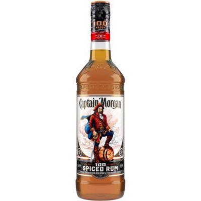 Captain Morgan 100 Proof Spiced Rum 750mL