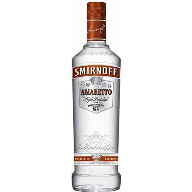 Smirnoff Amaretto Vodka 750mL